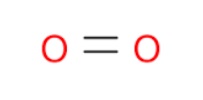 Oxygen molecular structure