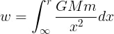 Gravitational Potential Energy Derivation