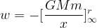 Second Step for Gravitational Potential Energy Derivation 