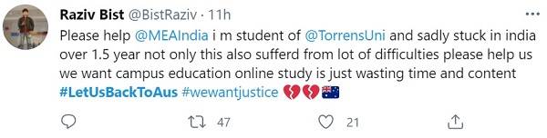 Indian students stuck