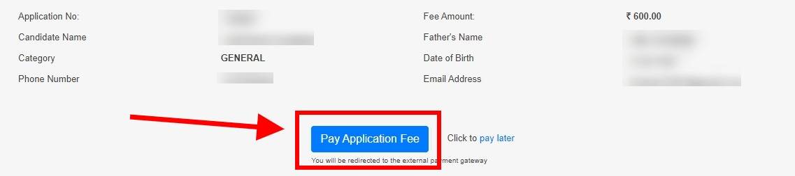 JEMAT application fee payment