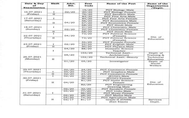 DSSSB_Exam_Dates_2021