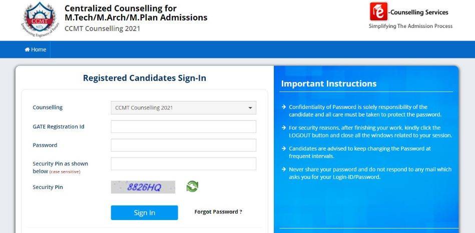 CCMT 2021 round-2 seat allotment result released, Direct link here