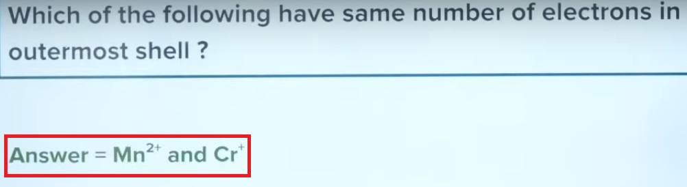 JEE Main 25-Jul-21 Chemistry Q5