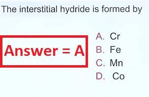 JEE Main 25 July 2021 Chemistry Q2