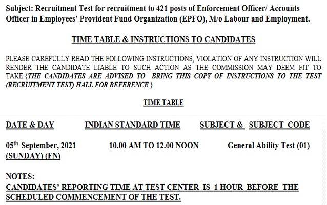 UPSC_EPFO_2021_Time_table_Syllabus_Pdf