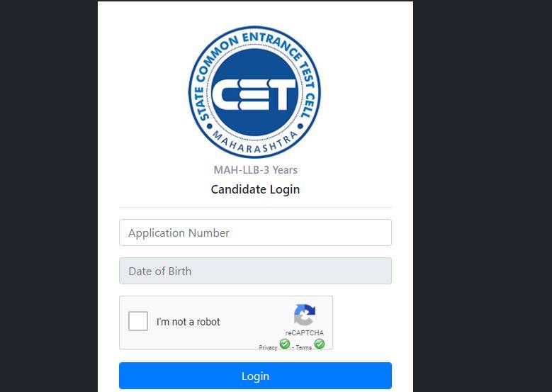 MH CET Law 2021 admit card download window