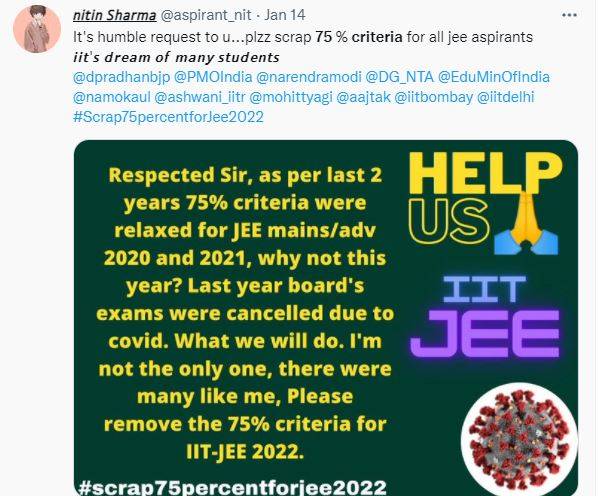 JEE-Main-students-demand-75-percent-cancellation
