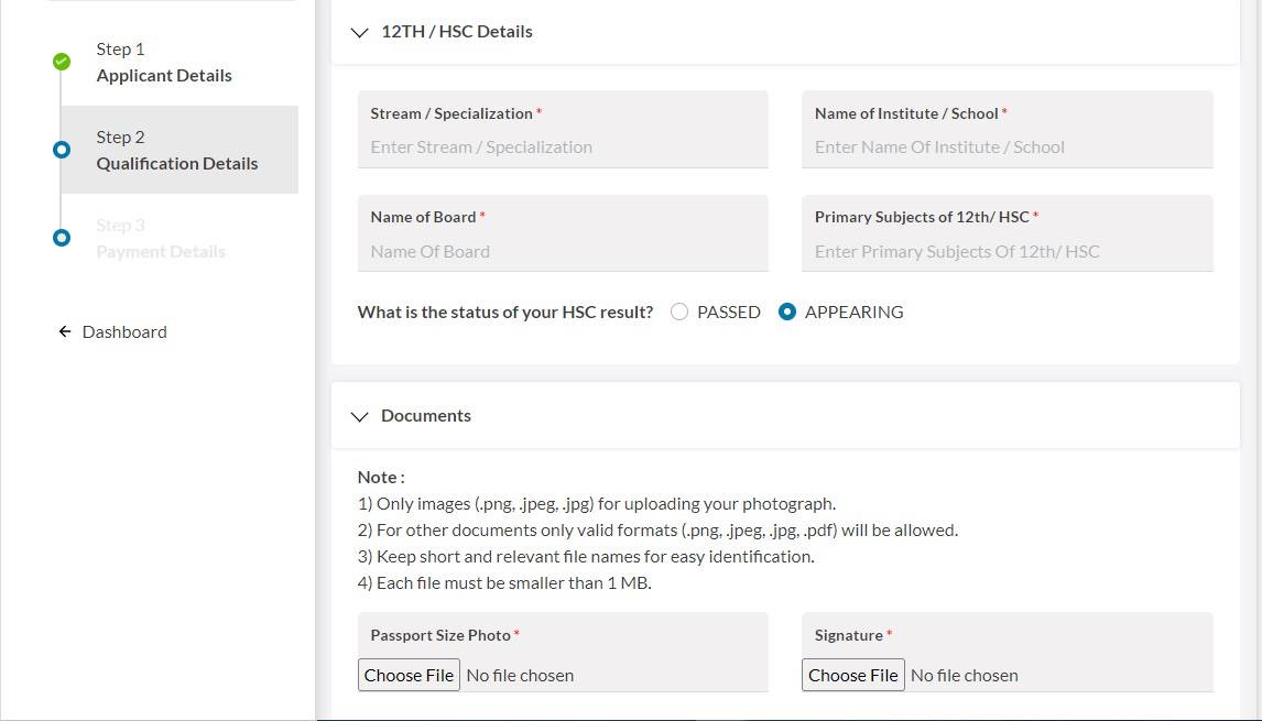 BUMAT Qualification Details
