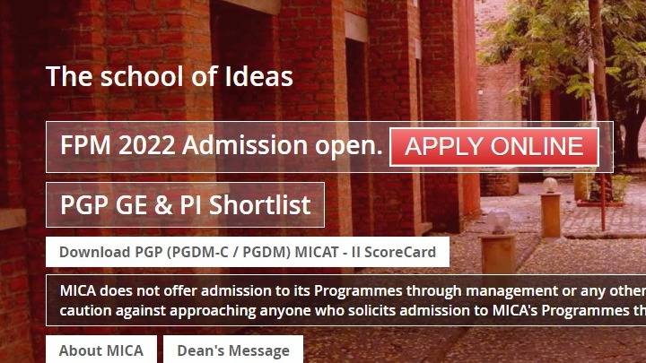 MICAT 2022 GE-PI Shortlist