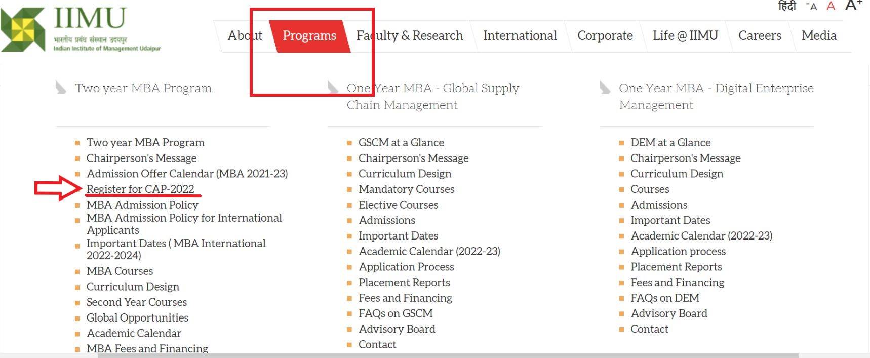 MBA at IIM Udaipur Fee, Eligibility & Selection, Seats