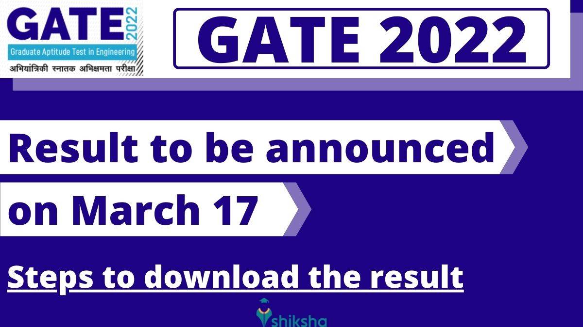 GATE 2022 result