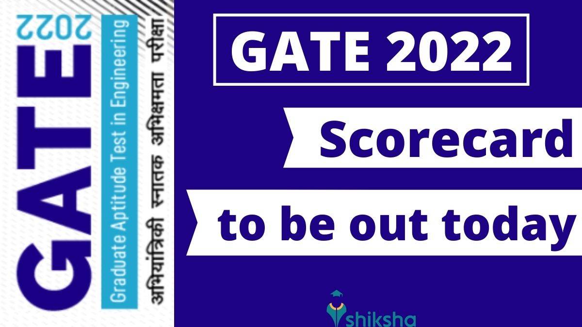 GATE 2022 to be out today
