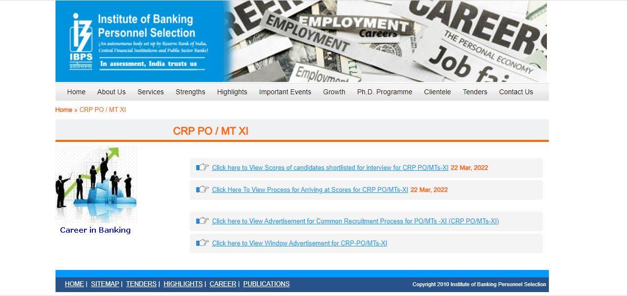 IBPS PO 2021 Mains Scorecard Released for Qualified Candidates