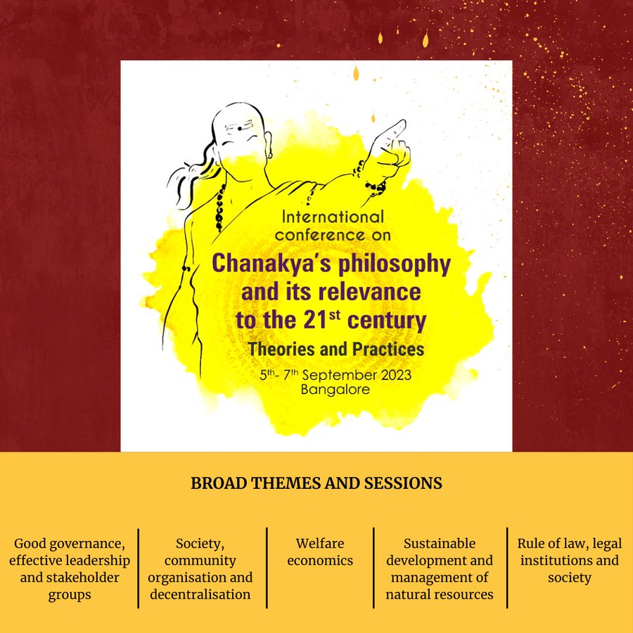 NLSIU, Bengaluru, to organise International Conference on Chanakya’s Philosophy