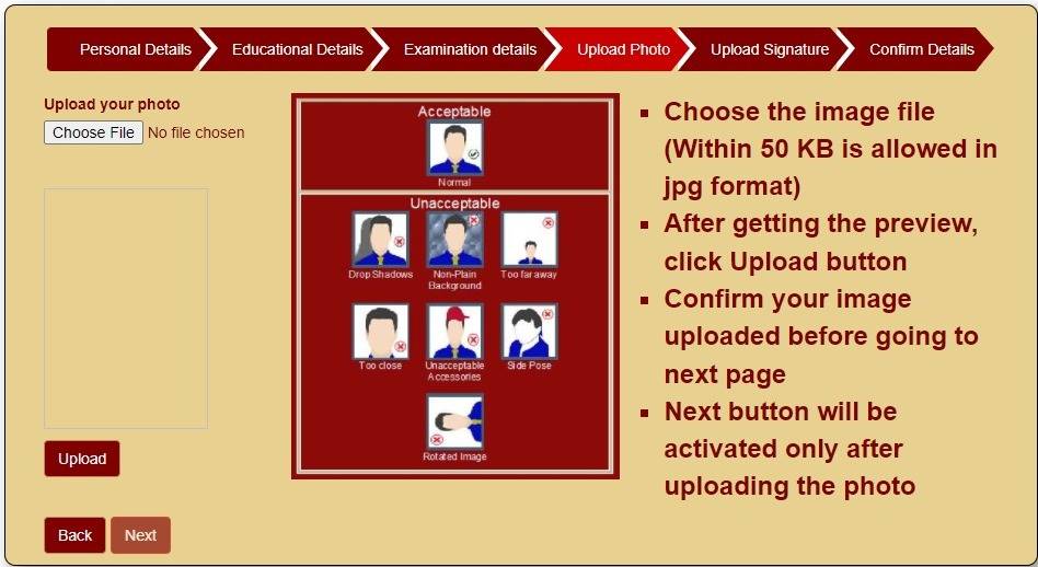 Documents to be Uploaded in TANCET Registration