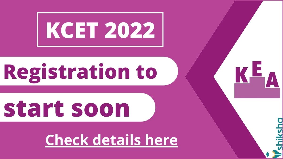 KCET 2022 registration to start soon