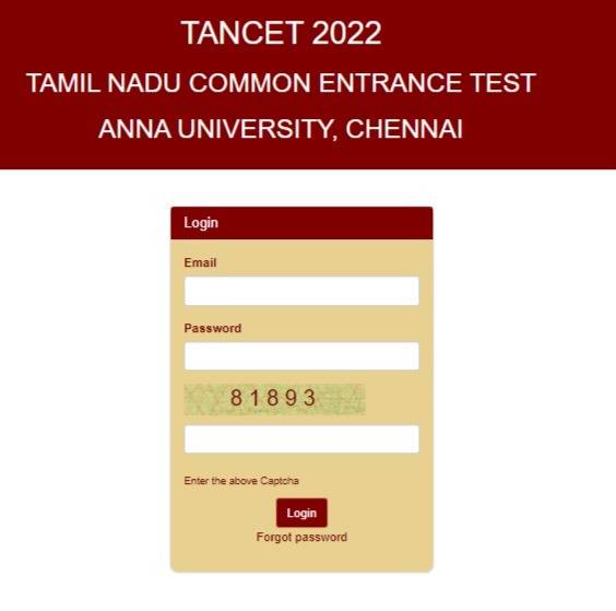 TANCET Hall Ticket Download Portal