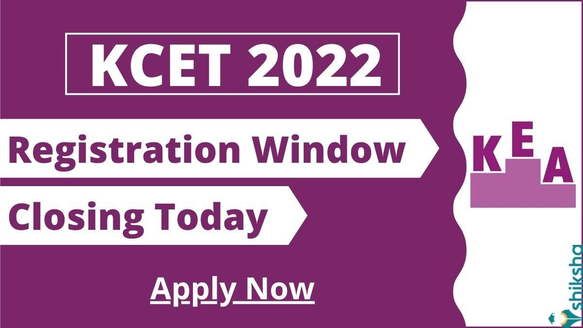 KCET 2022 registration
