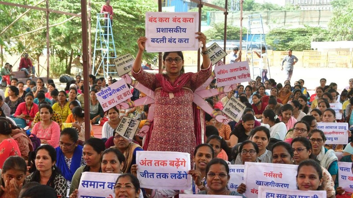 Maharashtra nurses suspend protest after government's assurance