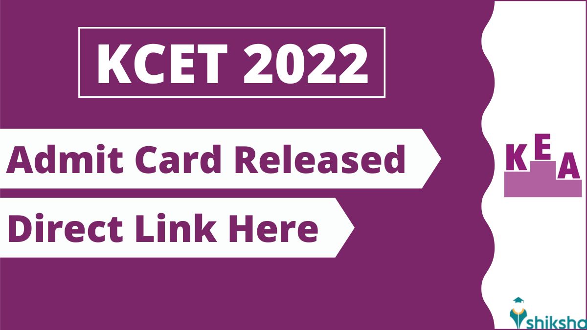 kcet 2022 admit card