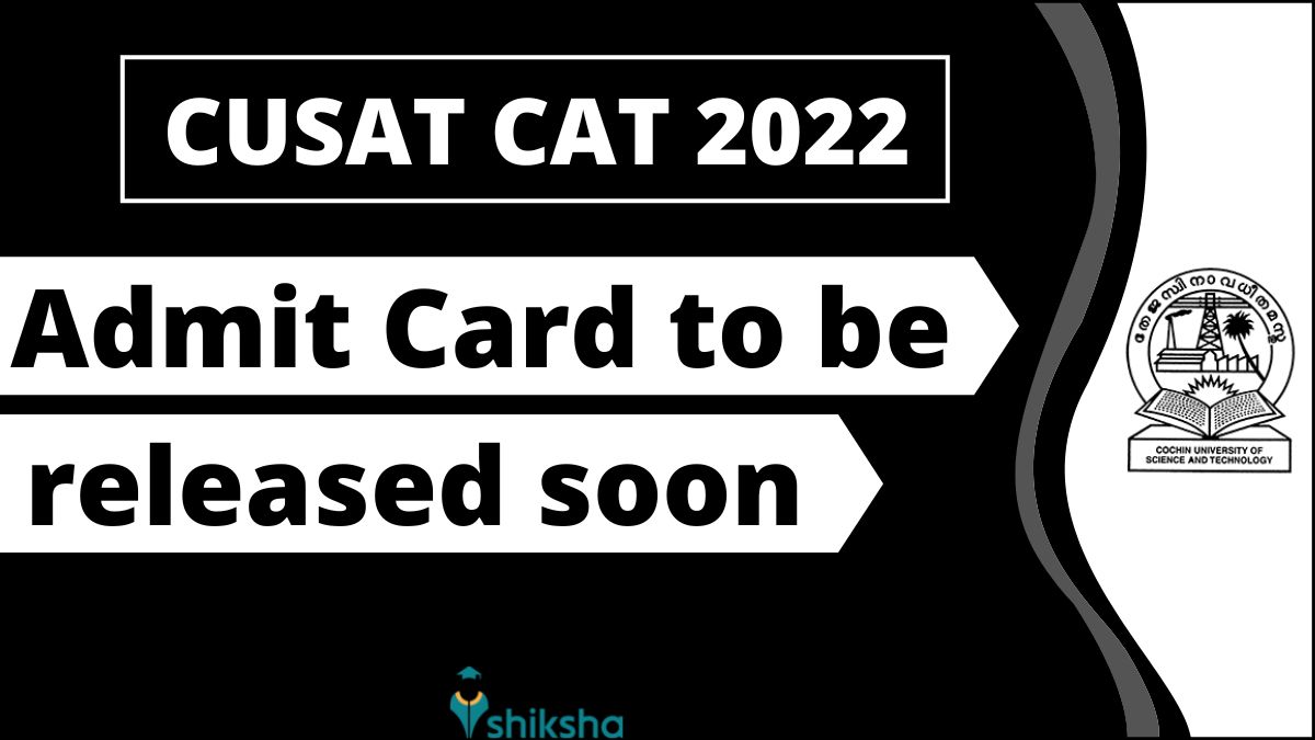 cusat 2022 admit card
