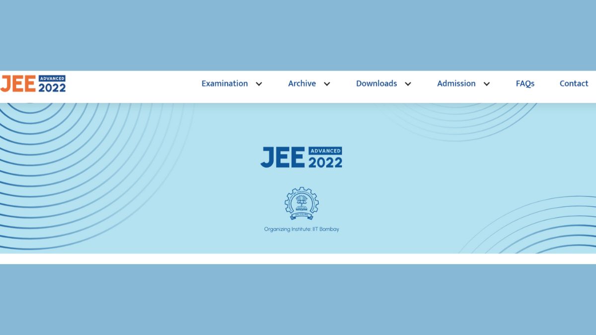 JEE Advanced 2022 admit card live updates