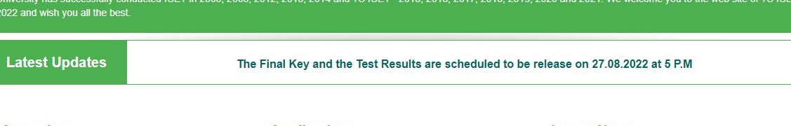 TS ICET Result Declaration Time