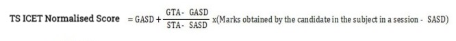 TS ICET Normalisation Process