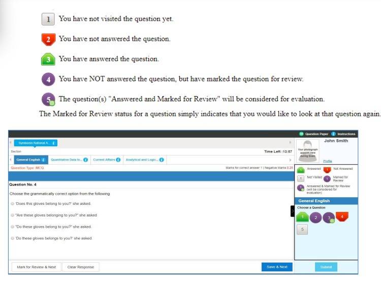 SNAP 2022 Test Screen