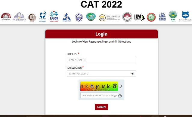 CAT 2022 result download window