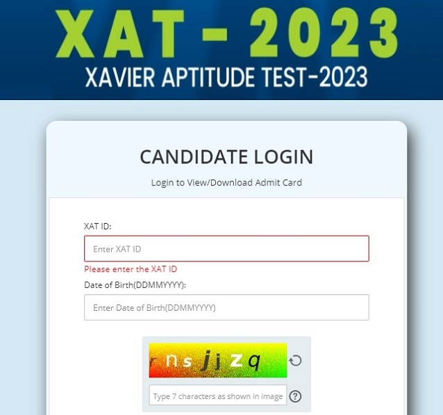 XAT login window
