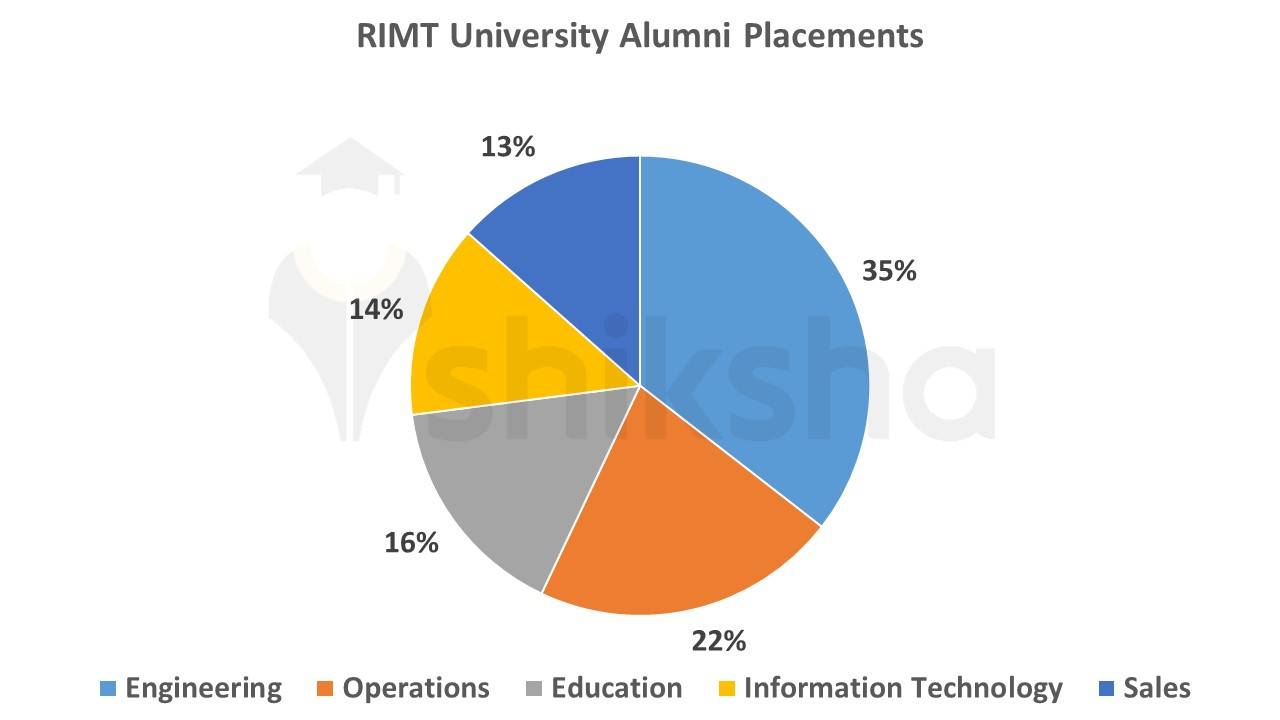 RIMT University alumni placements