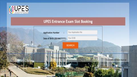 UPESEAT 2023 slot booking starts at upes.ac.in; Complete details here