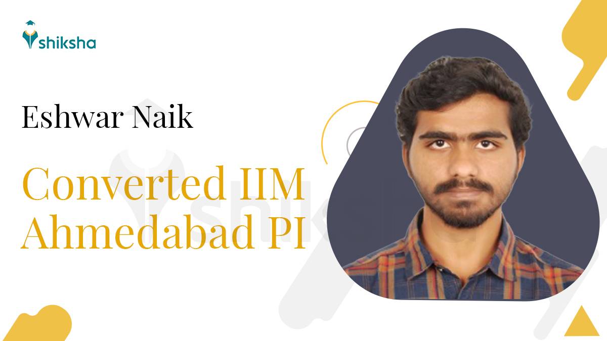 Eshwar Naik, IIM Ahmedabad convert