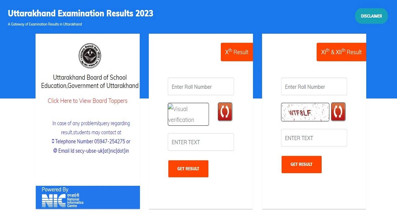 UK 12th Result window 2023