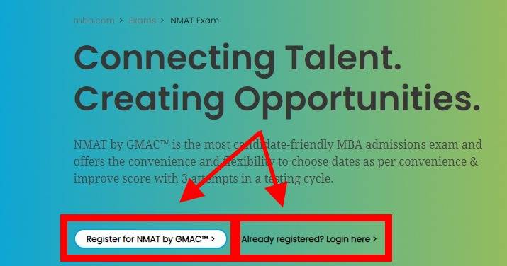 NMAT Registration 2025