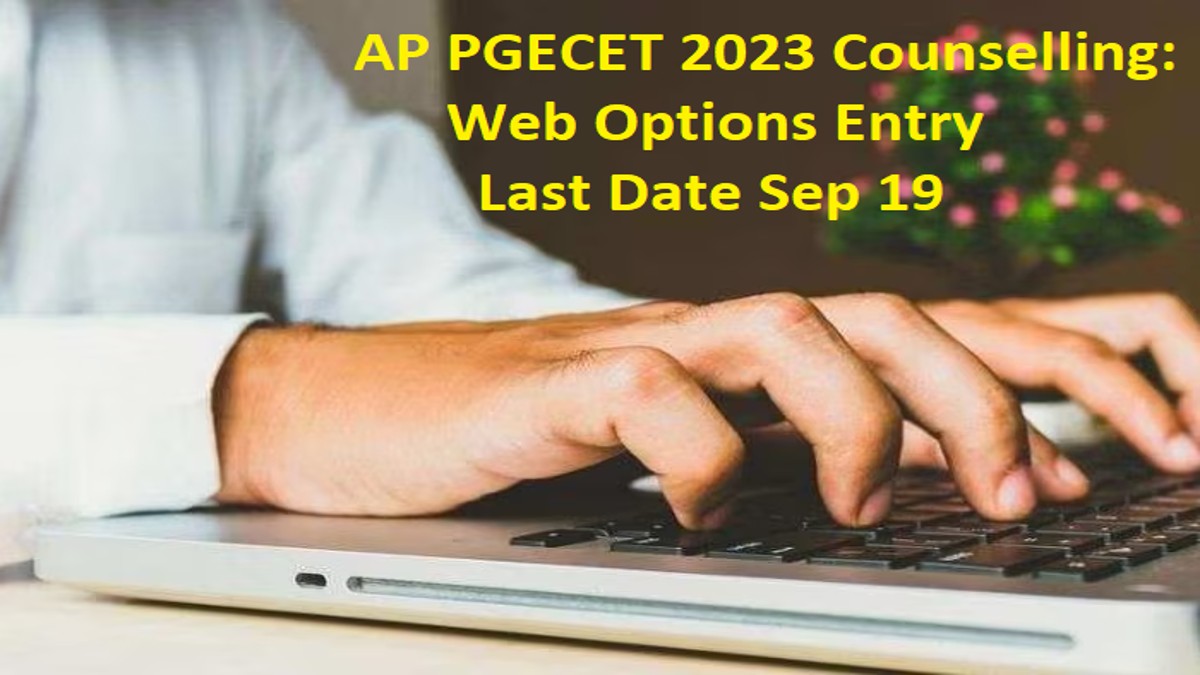 AP PGECET 2023 Counselling