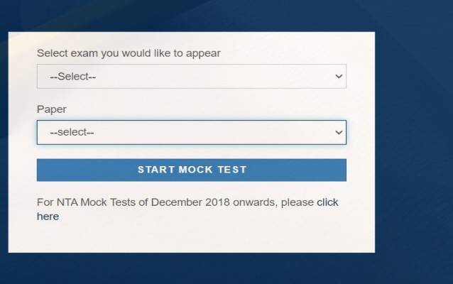 CUET Mock Test