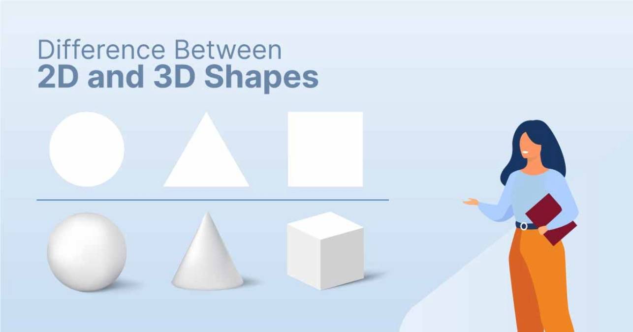 Difference Between 2D And 3D Shapes Explained Simply Shiksha Online