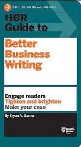 HBR guide to better business writing