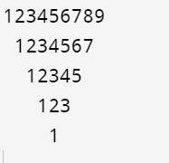 Number Pattern in Python image.