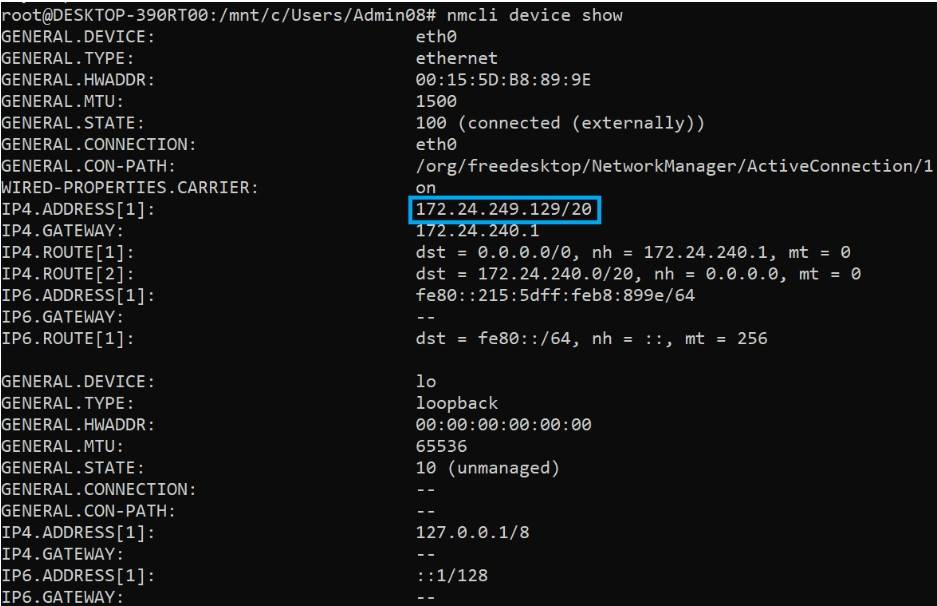 How to get IP Address in Linux?