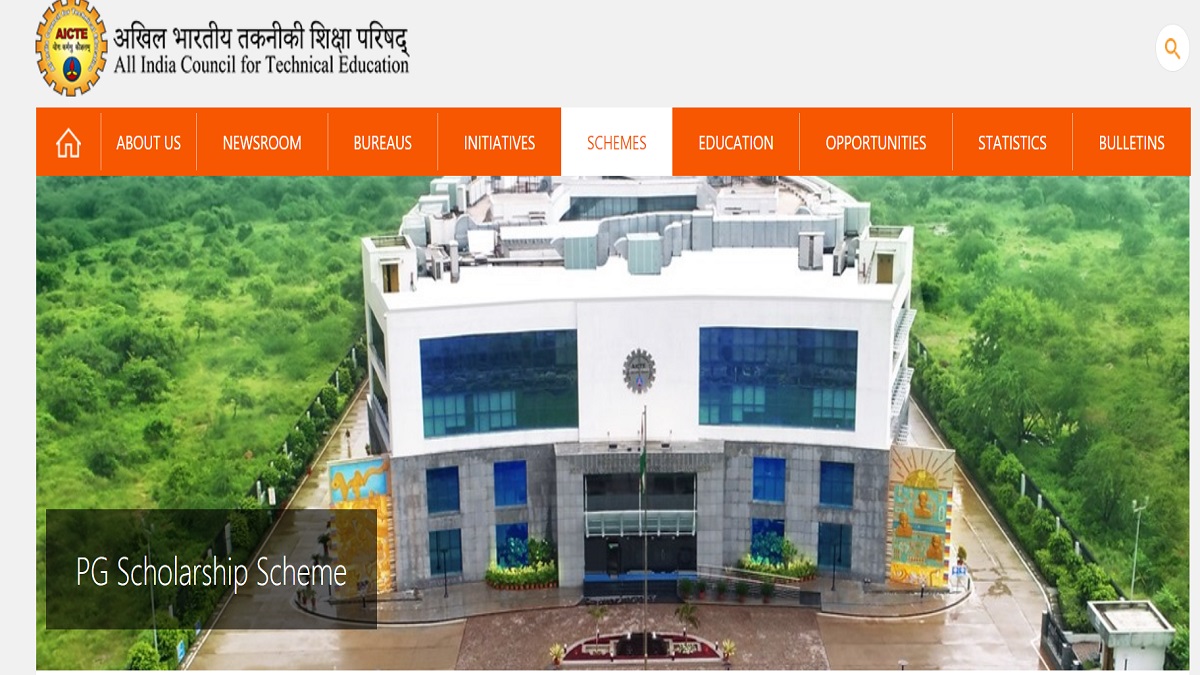 AICTE PG Scholarship 2023-24 Registration Ends Today
