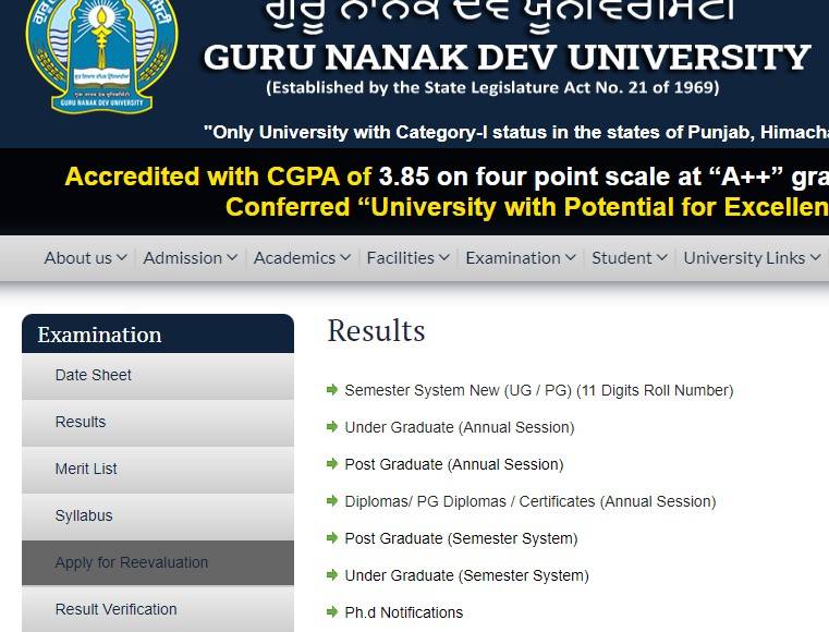 How to apply for GNDU Revaluation