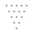 Star Pattern Programs in Java - Shiksha Online
