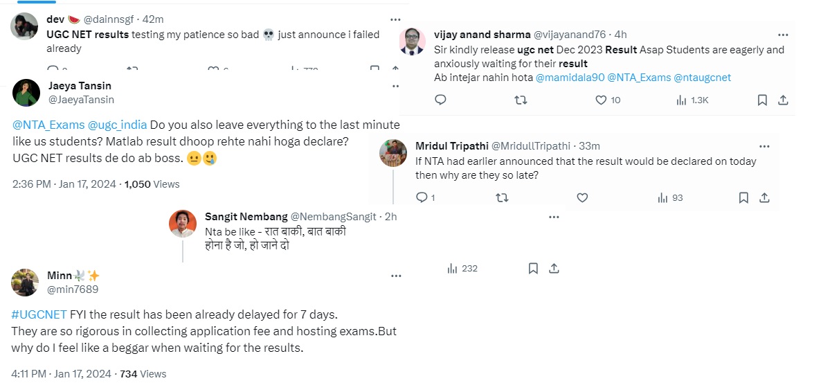 ugc net result 2023, UGC NET Result 