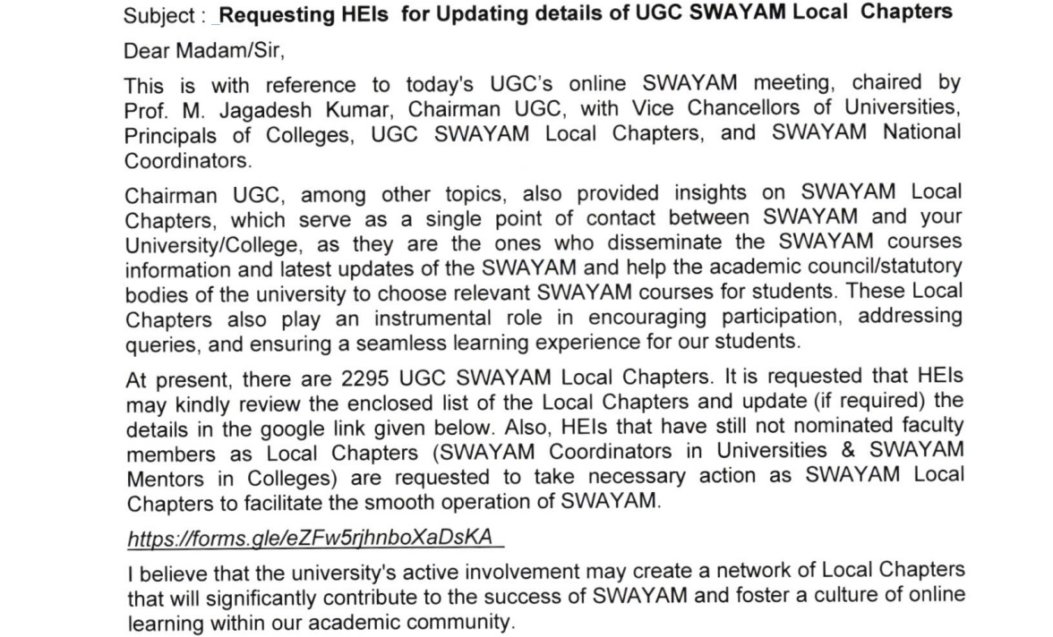 UGC Notice PDF