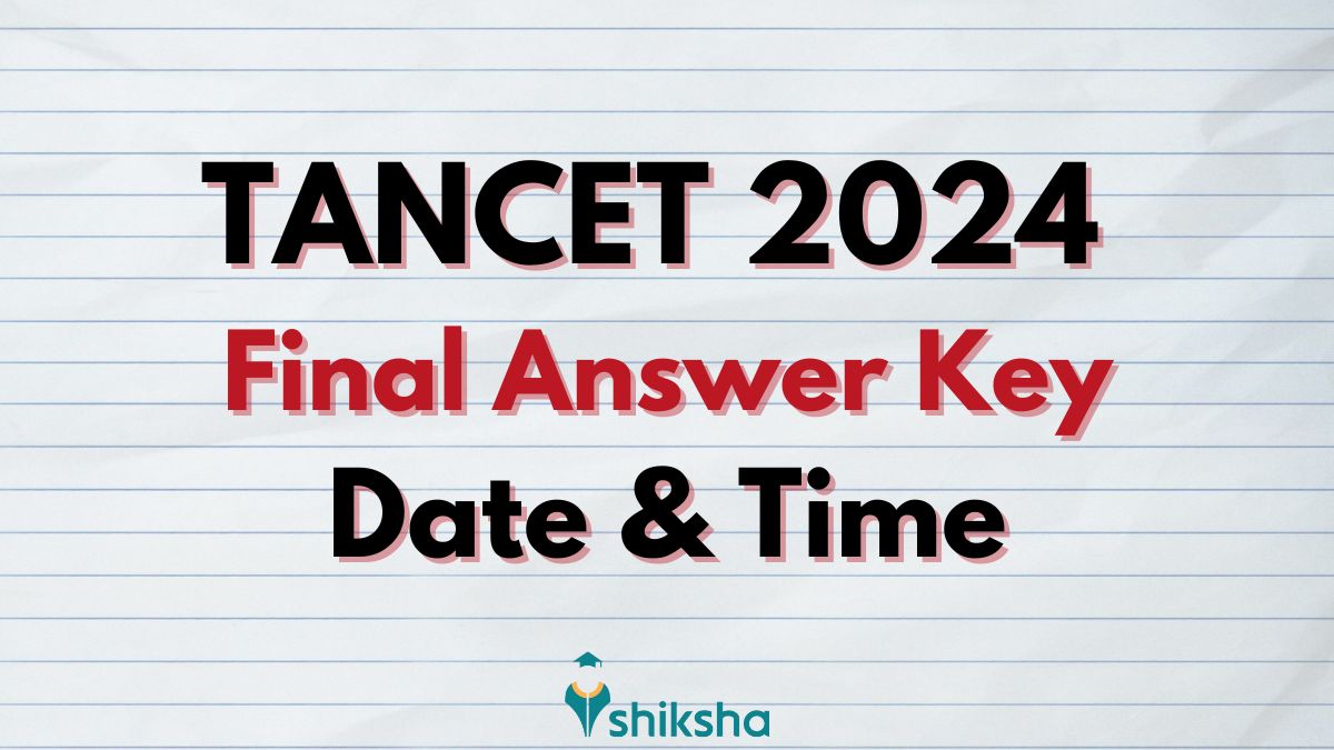 TANCET Final Answer Key 2024