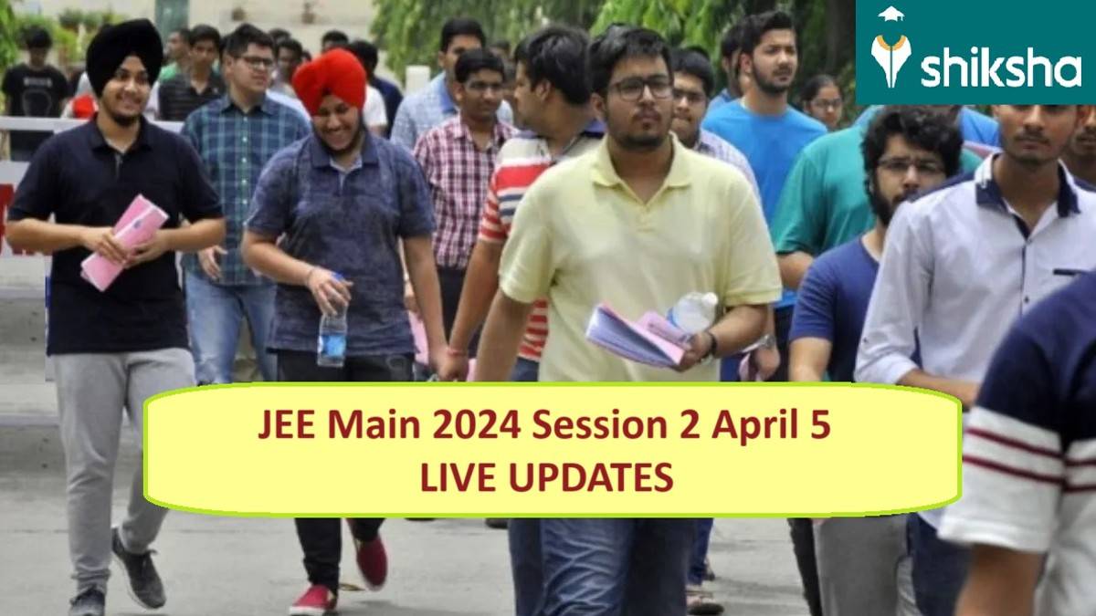 JEE Main 2024 Session 2 April 5 (Shift 1 & 2)